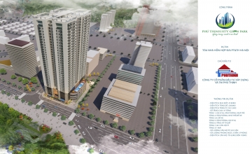 Thiết kế căn 3 phòng ngủ chung cư Phú Thịnh Green Park